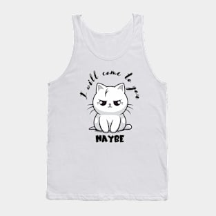 Cute Kawaii Cat Tank Top